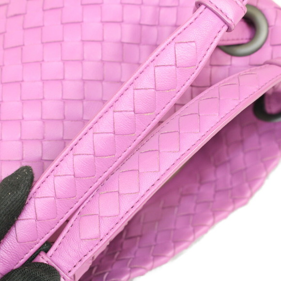 Bottega Veneta Small Garda Bag Leather Purple - Picture 13 of 16